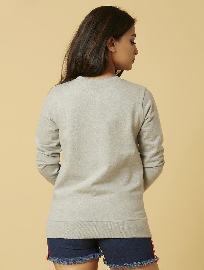 crew neck graphic sweatshirt - 17783600 - Zoom Image - 3