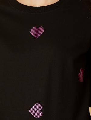 crew neck embellished sweatshirt - 17783602 - Standard Image - 4