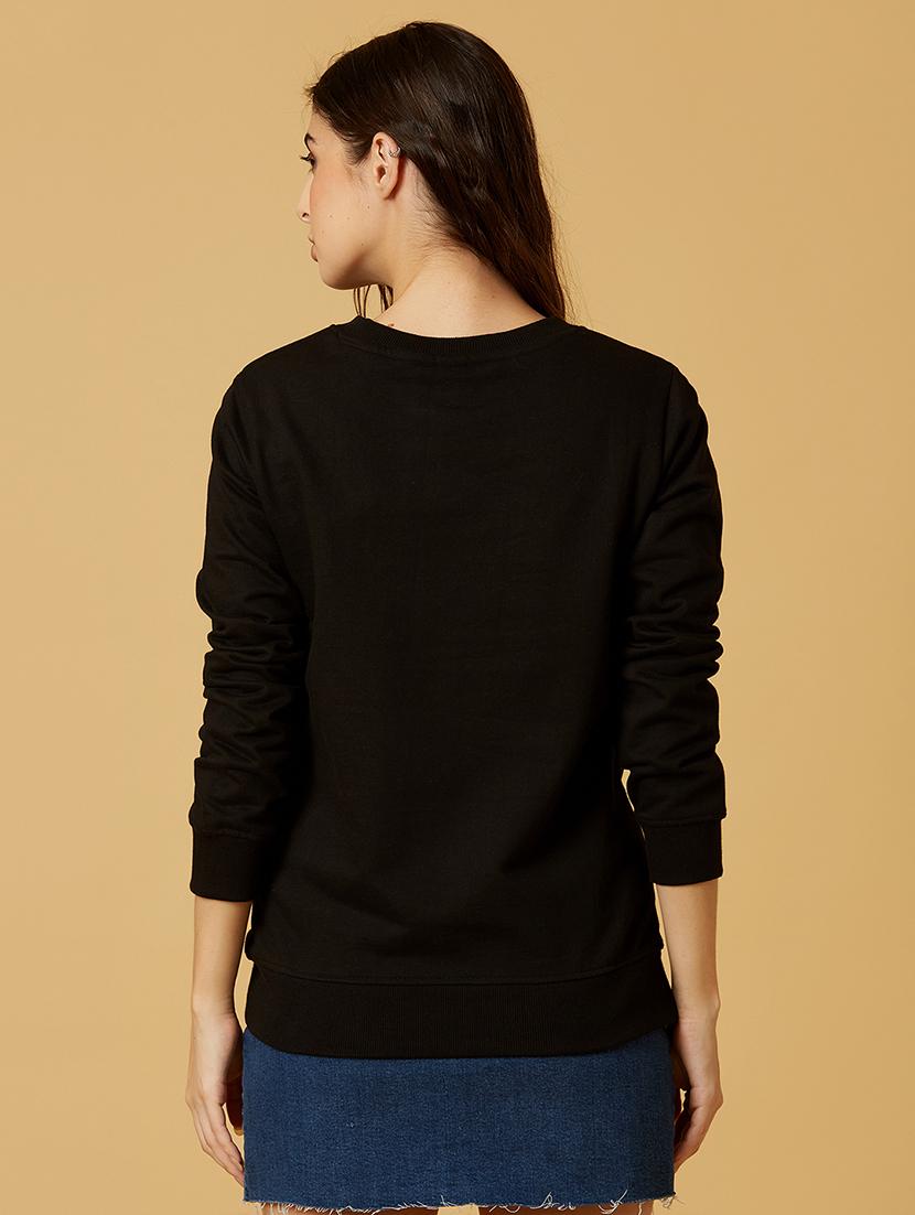 crew neck embellished sweatshirt - 17783602 - Zoom Image - 3