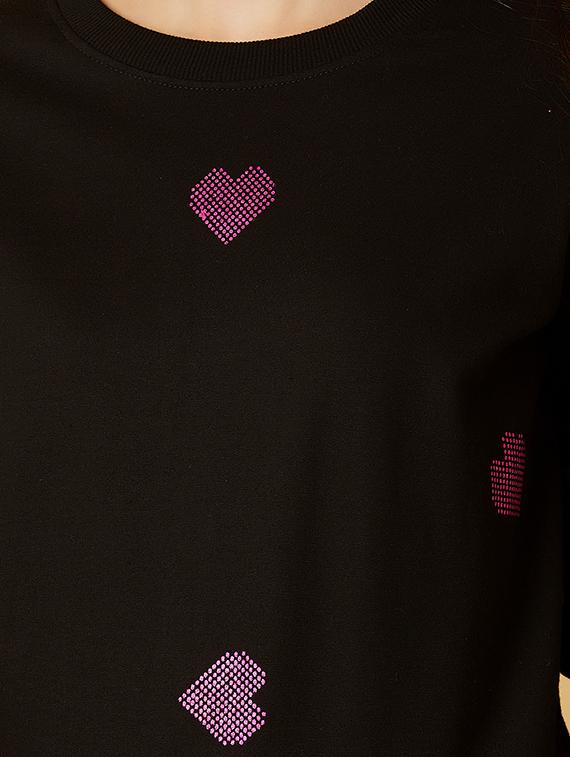 crew neck embellished sweatshirt - 17783602 - Zoom Image - 4