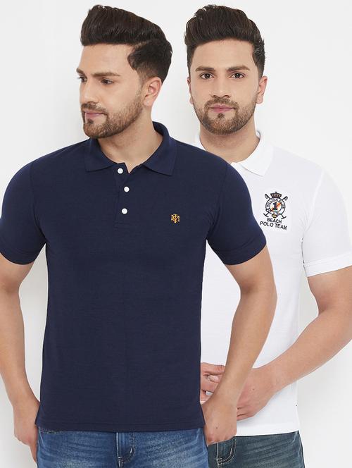 set of 2 multi colored polo t-shirts - 17783778 - Very Small Image - 1