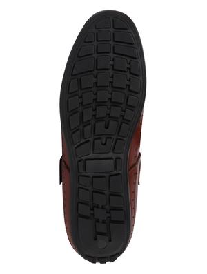 tan leather back strap sandals - 17784330 - Standard Image - 4
