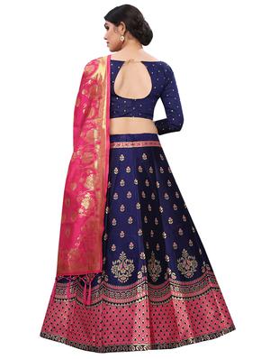 self design a-line lehenga - 17784720 - Standard Image - 3