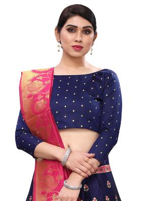 self design a-line lehenga - 17784720 - Standard Image - 4