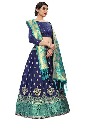 self design a-line lehenga - 17784721 - Standard Image - 2