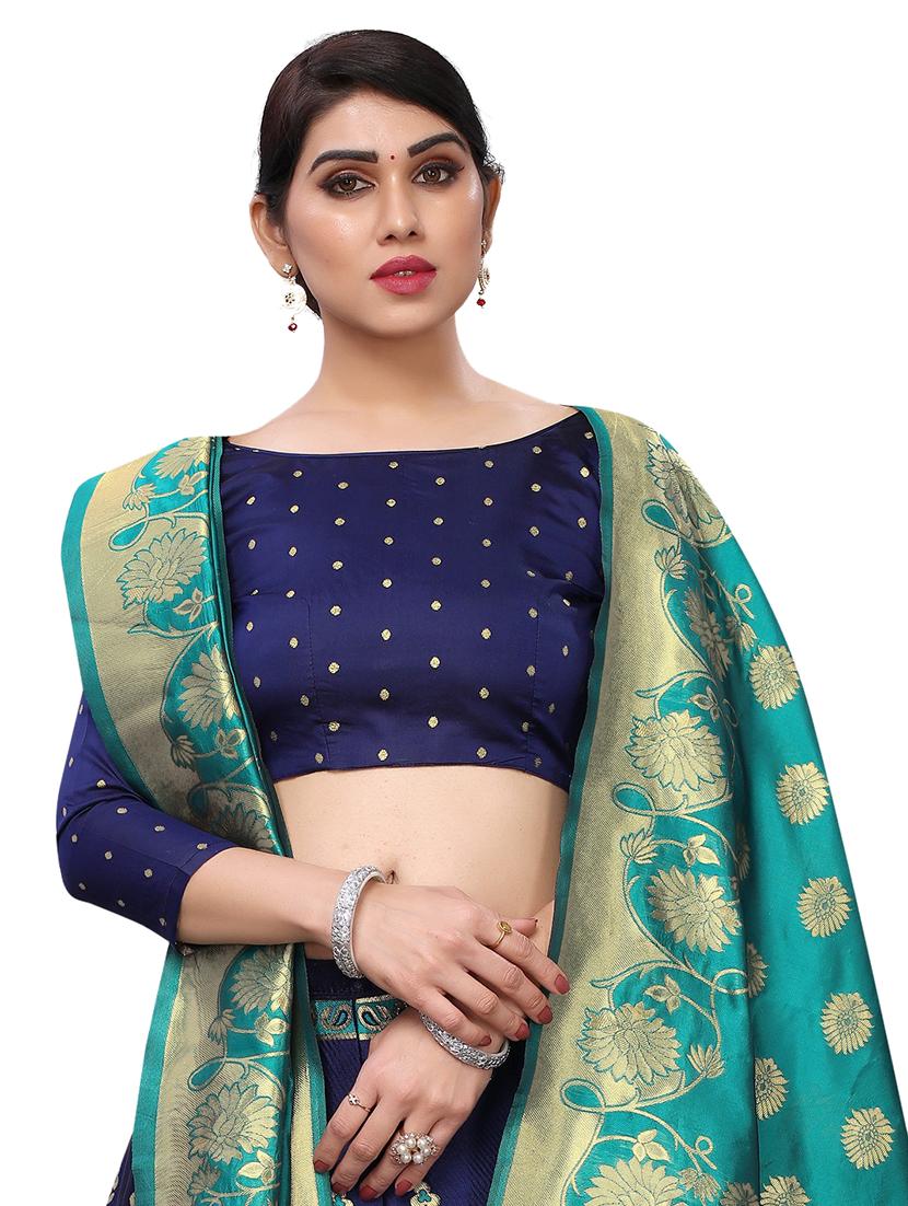 self design a-line lehenga - 17784721 - Zoom Image - 4