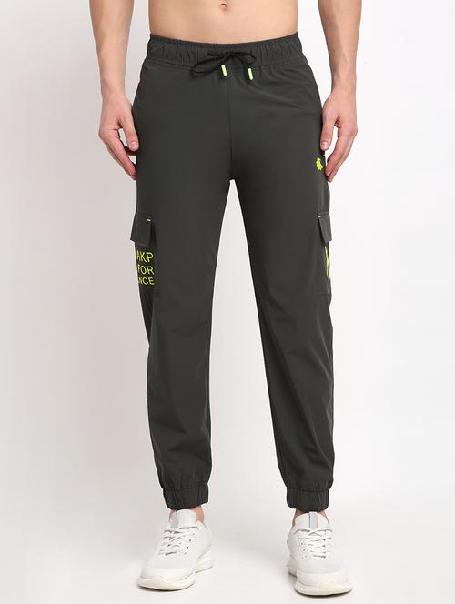 olive green printed jogger - 17785337 - Very Small Image - 1