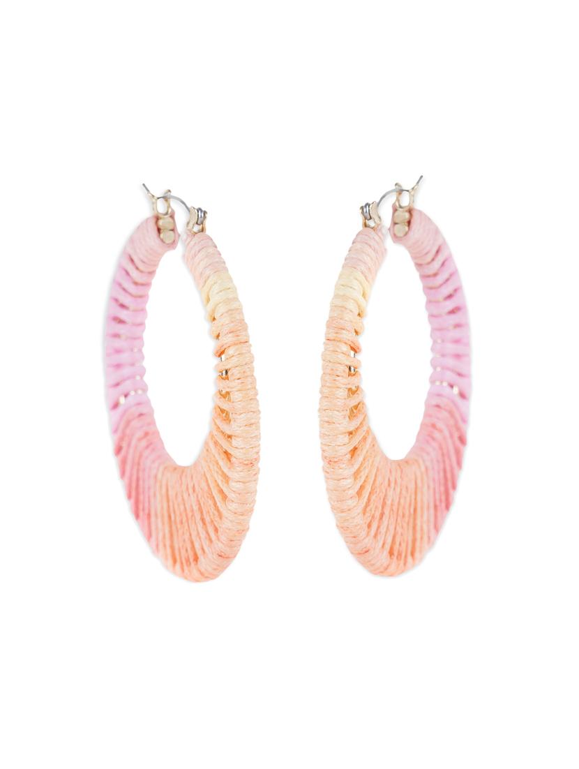 multi colored handmade hoop earring - 17785463 - Zoom Image - 3