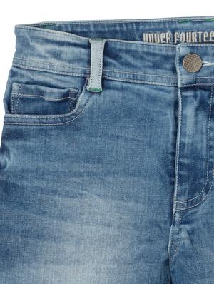 blue denim shorts - 17785650 - Standard Image - 3