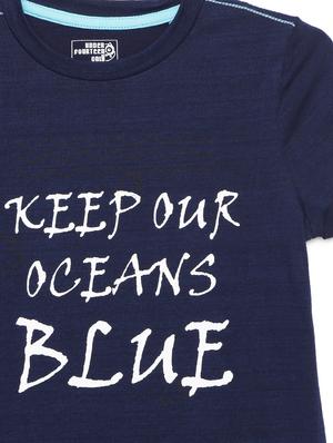 round neck graphic t-shirt - 17785662 - Standard Image - 3