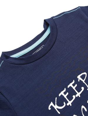 round neck graphic t-shirt - 17785662 - Standard Image - 4