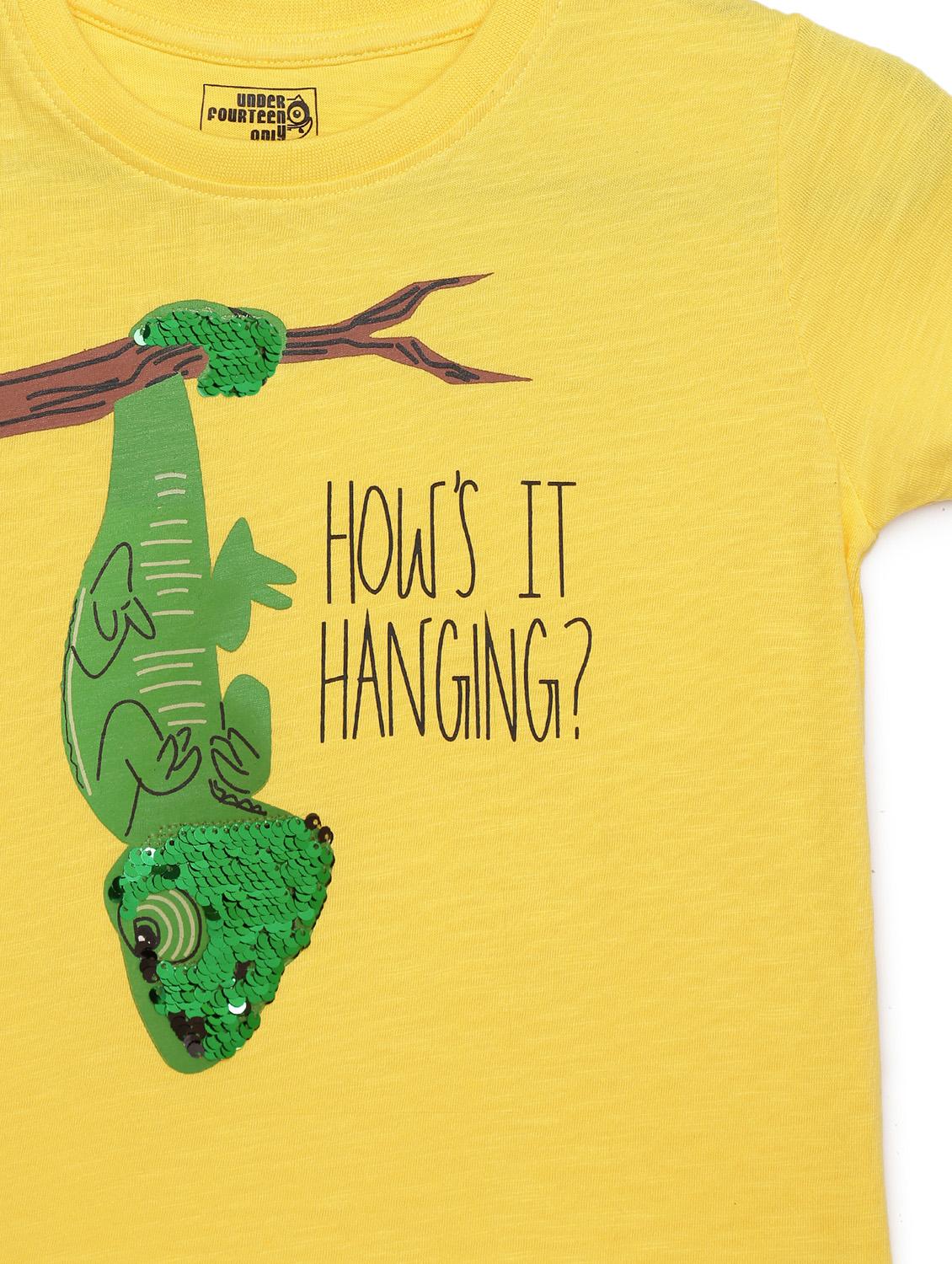 round neck graphic t-shirt - 17785663 - Zoom Image - 3