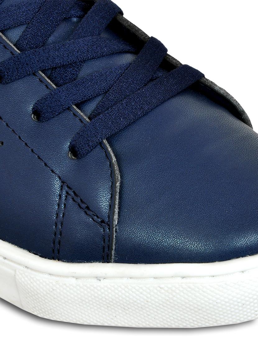 navy lace up sneaker - 17785890 - Zoom Image - 4