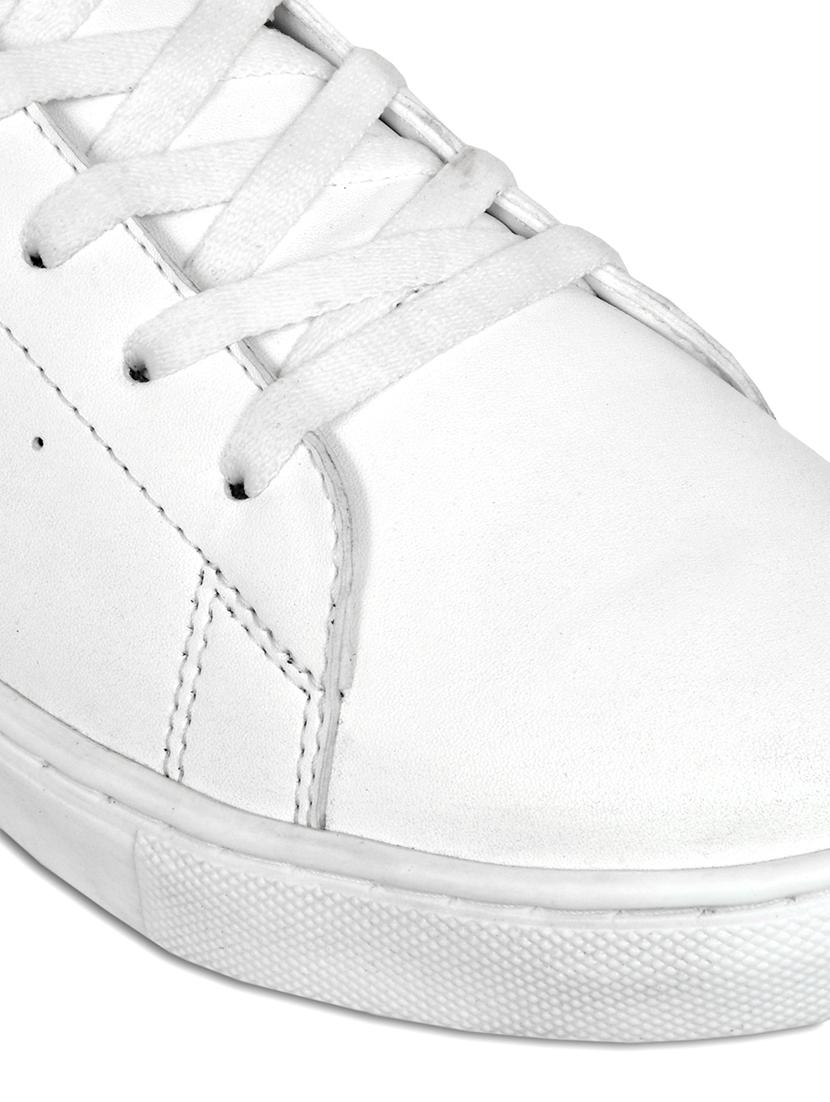 white lace up sneaker - 17785891 - Zoom Image - 4
