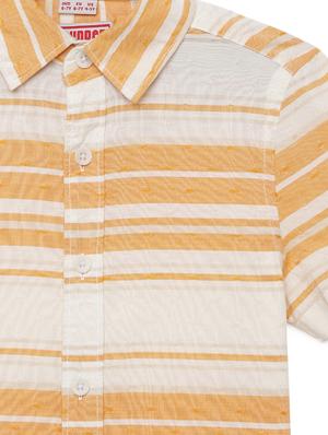 yellow striped shirt - 17785929 - Standard Image - 3