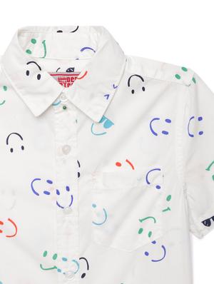 white printed shirt - 17785931 - Standard Image - 3