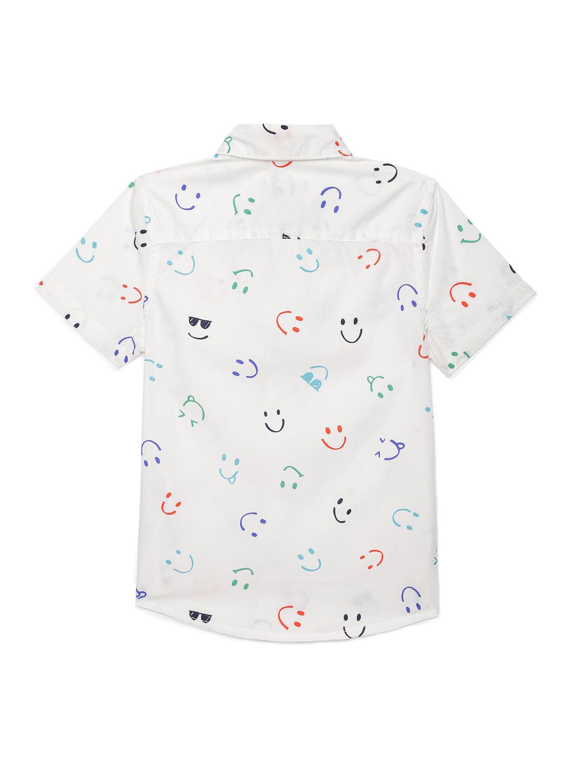 white printed shirt - 17785931 - Zoom Image - 2