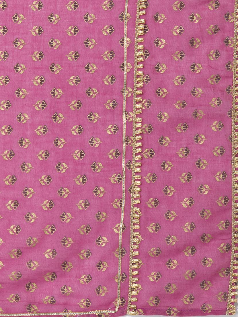 printed anarkali ethnic dress with printed dupatta - 17785979 - Zoom Image - 5