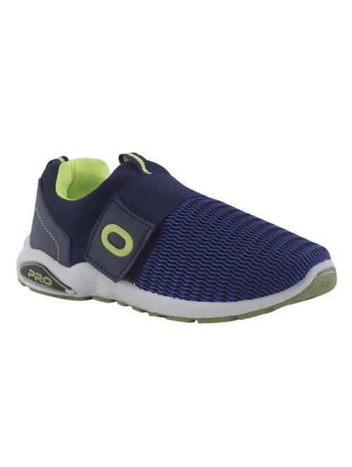 navy blue slip on sports shoe - 17789987 - Standard Image - 1