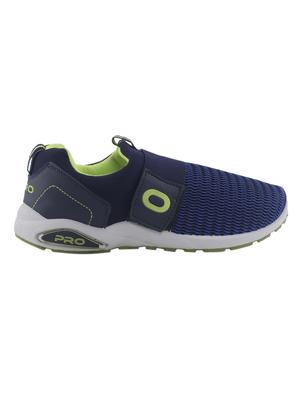 navy blue slip on sports shoe - 17789987 - Standard Image - 2