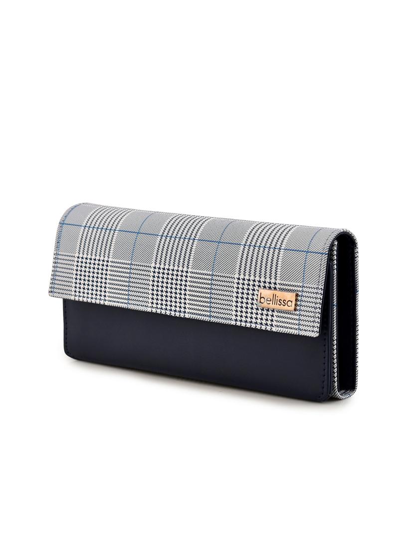 blue leatherette pu regular wallet - 17790426 - Zoom Image - 5