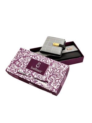 black leatherette pu regular wallet - 17790427 - Standard Image - 9