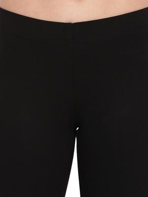 black cotton blend jeggings - 17790567 - Standard Image - 7