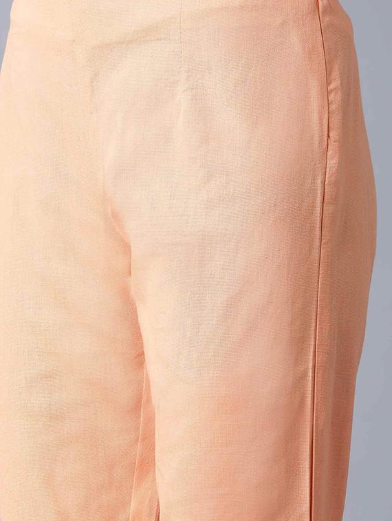mid rise flat front trouser - 17790721 - Zoom Image - 5
