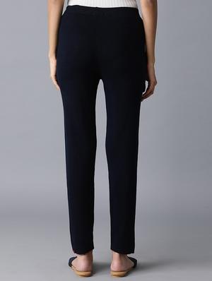 dark blue solid legging - 17790842 - Standard Image - 3