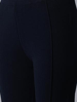 dark blue solid legging - 17790842 - Standard Image - 5