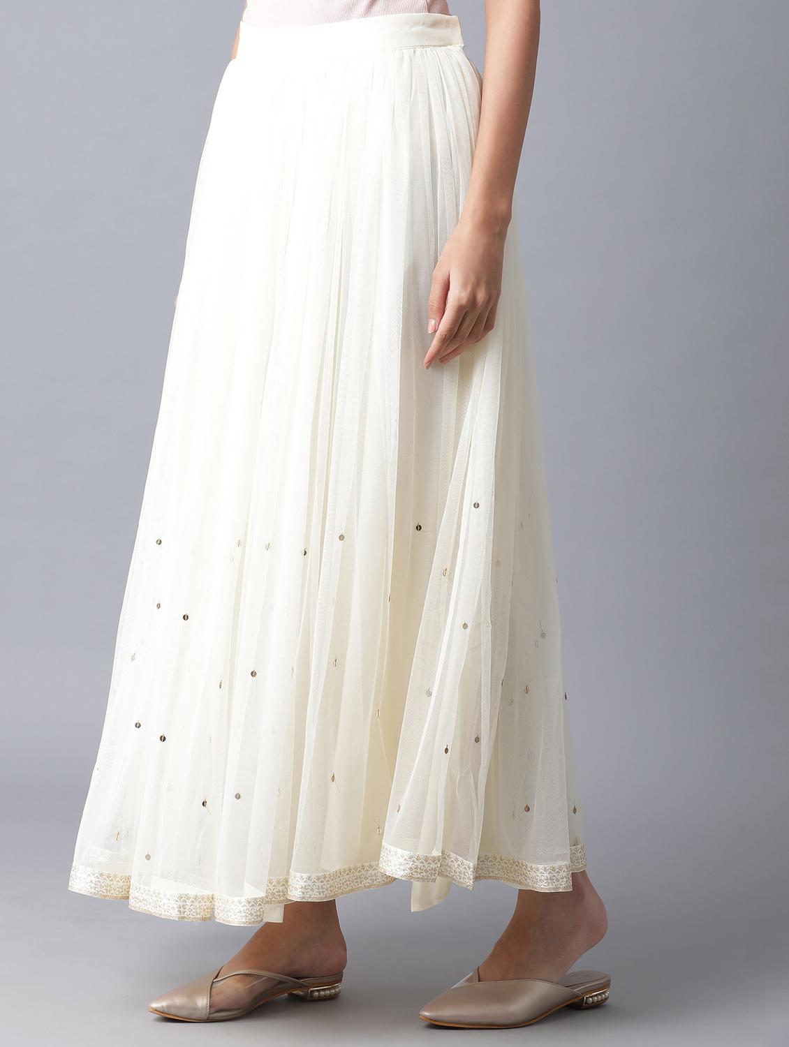 printed flared skirt - 17791057 - Zoom Image - 2