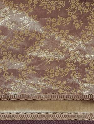 self design woven saree with blouse - 17792078 - Standard Image - 6