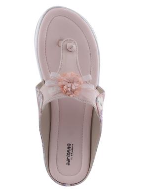 pink leather flat - 17792329 - Standard Image - 5