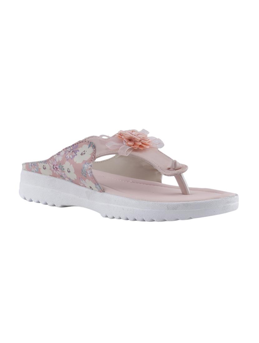 pink leather flat - 17792329 - Zoom Image - 1