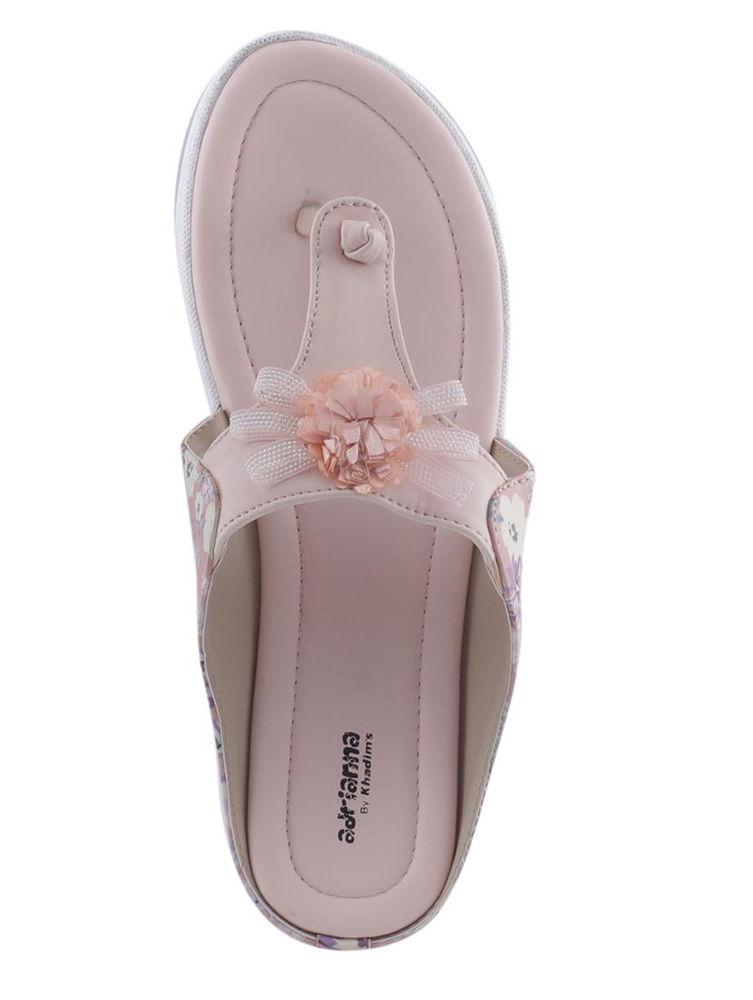 pink leather flat - 17792329 - Zoom Image - 5