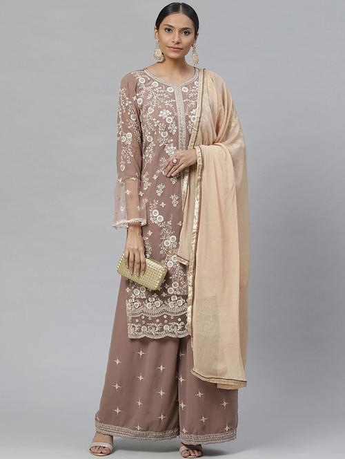 embroidered unstitched suit - 17792698 - Standard Image - 1