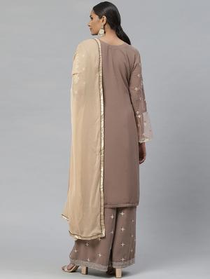embroidered unstitched suit - 17792698 - Standard Image - 3