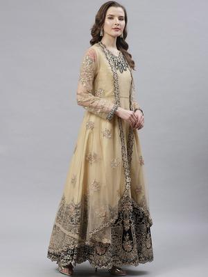 embroidered unstitched suit set - 17792751 - Standard Image - 2