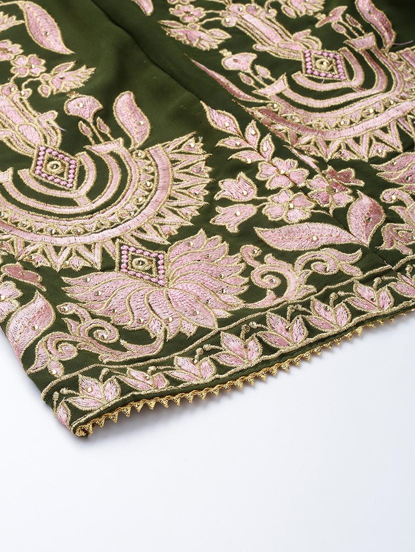 embroidered unstitched suit set - 17792760 - Zoom Image - 5