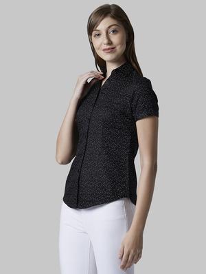 black printed shirt - 17793072 - Standard Image - 3