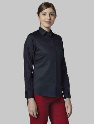 long sleeved solid shirt - 17793135 - Standard Image - 2