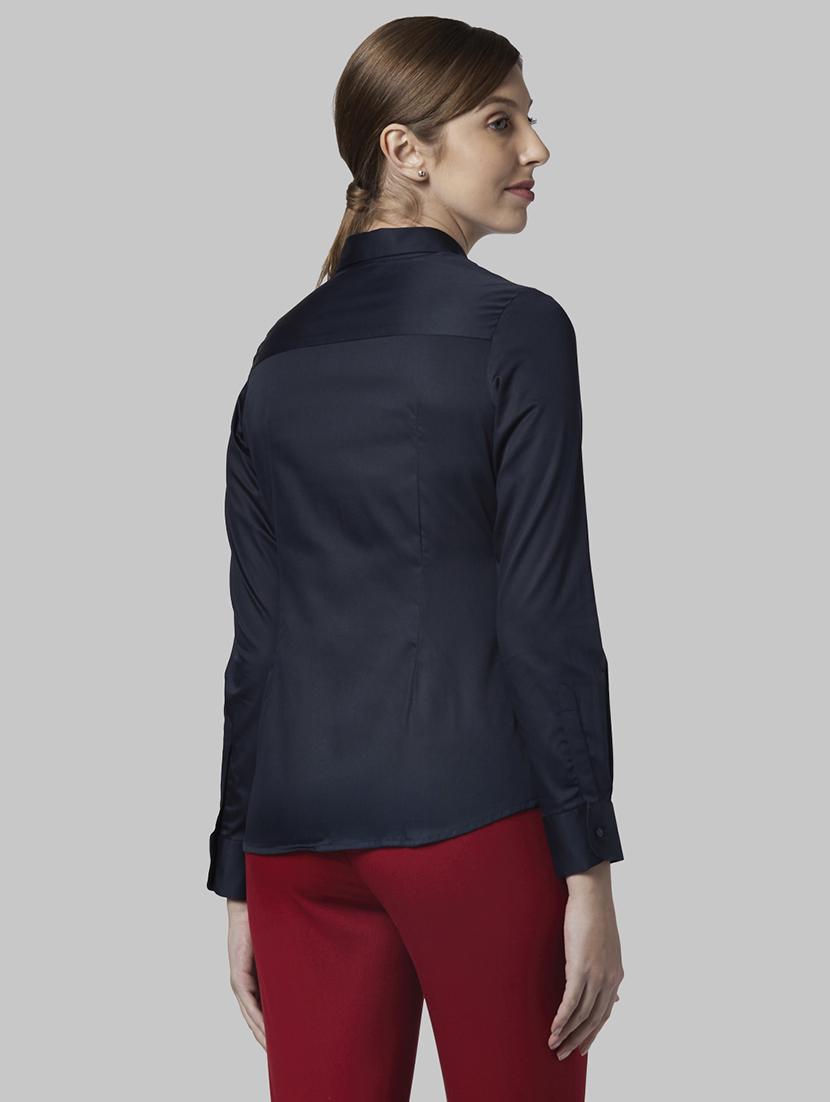 long sleeved solid shirt - 17793135 - Zoom Image - 4