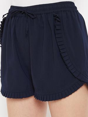 drawstring waist solid short - 17793838 - Standard Image - 5