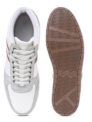 white lace up sneaker - 17793993 - Standard Image - 4