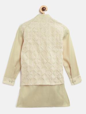 green printed kurta pajama set - 17794016 - Standard Image - 2