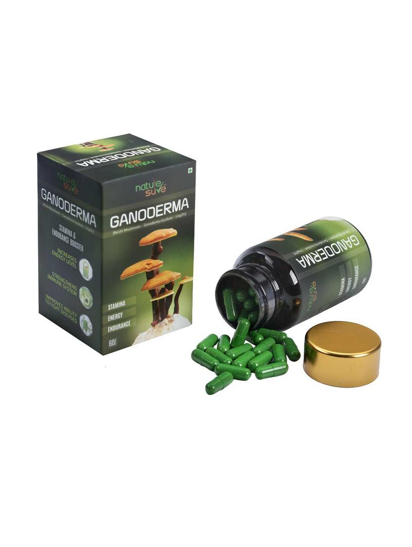 nature sure ganoderma lingzhi reishi mushroom capsules - 17794112 - Zoom Image - 2