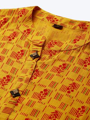 printed kurta pant set - 17794496 - Standard Image - 6