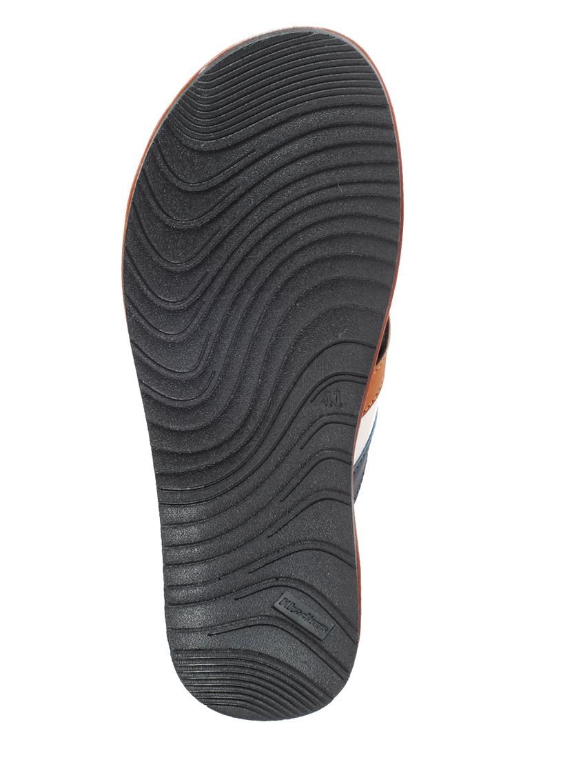 tan leather toe separator slippers - 17794615 - Zoom Image - 6