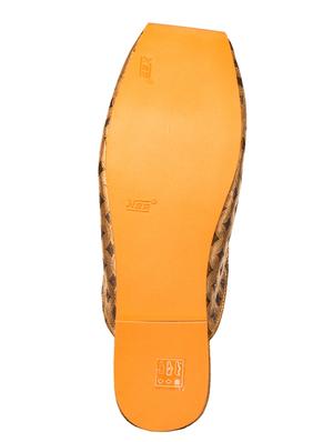 gold fabric slip on jutis - 17794618 - Standard Image - 6