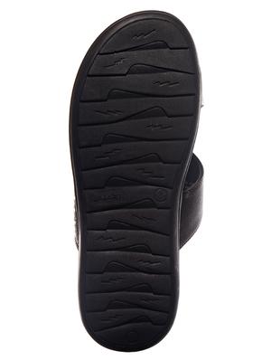 brown leather slip on slippers - 17794628 - Standard Image - 4